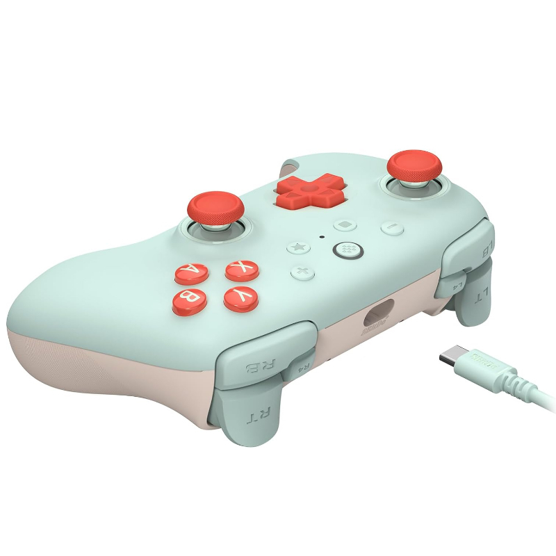 8BitDo Ultimate 2C Wired Ενσύρματο Gaming Controller για PC / Android με Hall Effect Mint