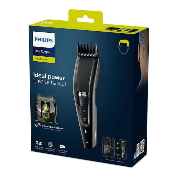 Philips Series 7000 Επαναφορτιζόμενη Κουρευτική Μηχανή HC7650/15