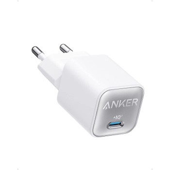 Anker 511 Nano 3 Φορτιστής GaN 30W USB-C Power Delivery Λευκός Anker 511 Nano 3 Φορτιστής GaN 30W USB-C Power Delivery Λευκός