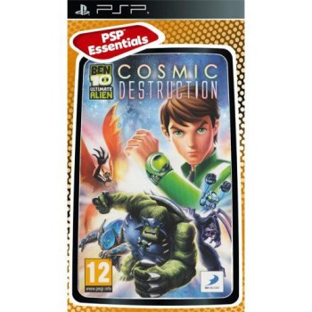 Ben 10 Ultimate Alien Cosmic Destruction Essentials - PSP Game