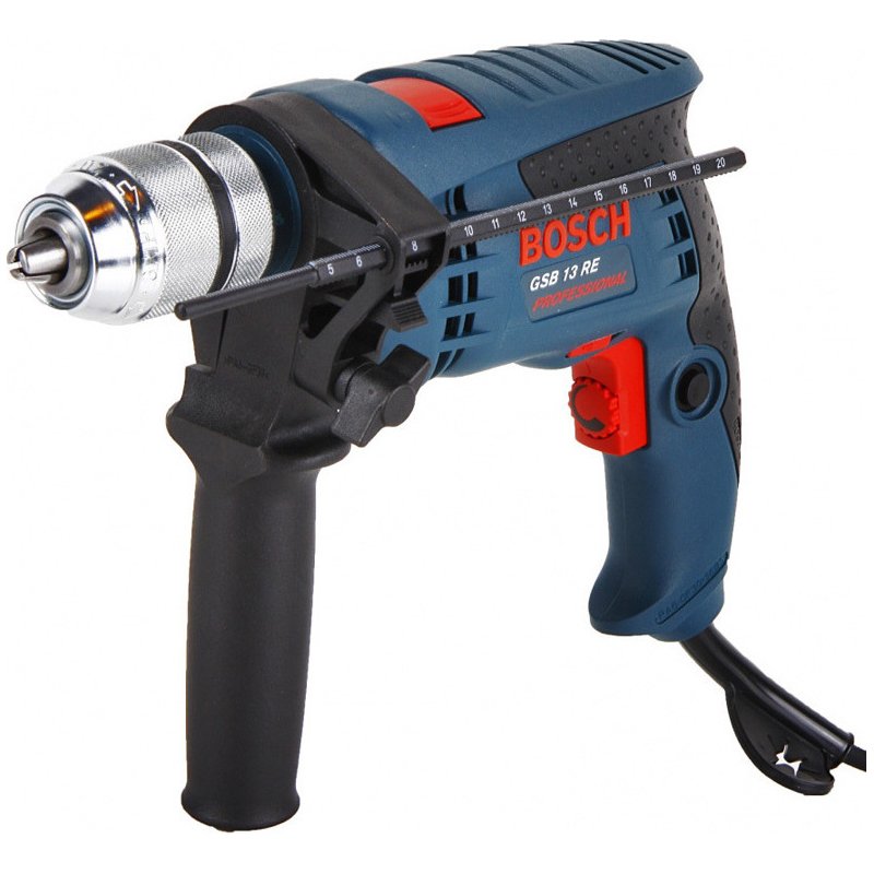 Bosch GSB 13 RE Professional Κρουστικό Δράπανο 600W