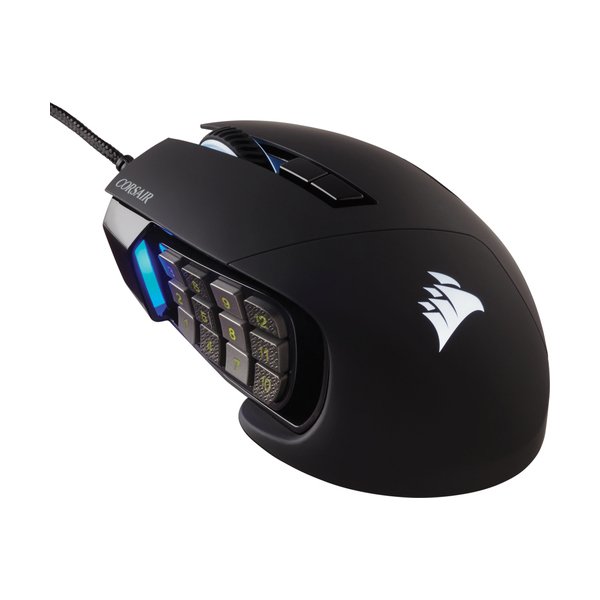 Corsair Scimitar RGB Elite Gaming Ποντίκι 18000 DPI Black Corsair Scimitar RGB Elite Gaming Ποντίκι 18000 DPI Black