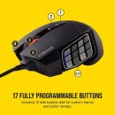 Corsair Scimitar RGB Elite Gaming Ποντίκι 18000 DPI Black Corsair Scimitar RGB Elite Gaming Ποντίκι 18000 DPI Black