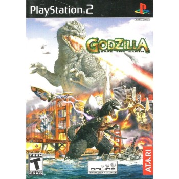 Godzilla Save the Earth - PS2 Used Game