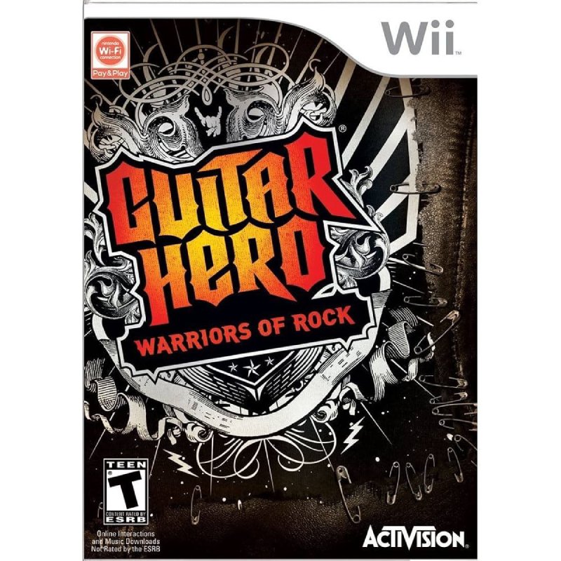 Guitar Hero Warriors of Rock - Wii Used Game