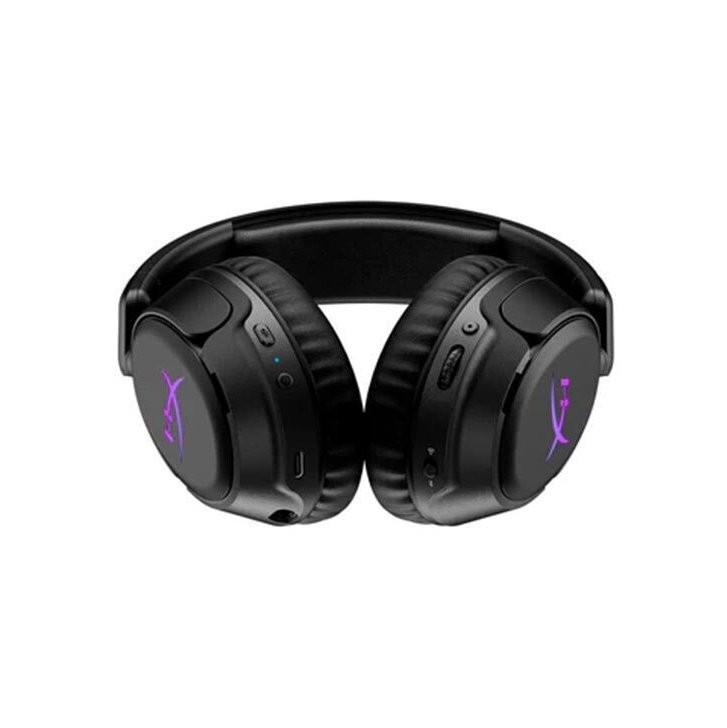 HyperX Cloud Flight 2 Ασύρματο Over-Ear Gaming Headset Bluetooth 5.3 / USB 2.4GHz με RGB - Μαύρο