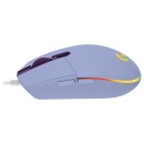 Logitech G203 LIGHTSYNC RGB Gaming Mouse 8000 DPI Μωβ