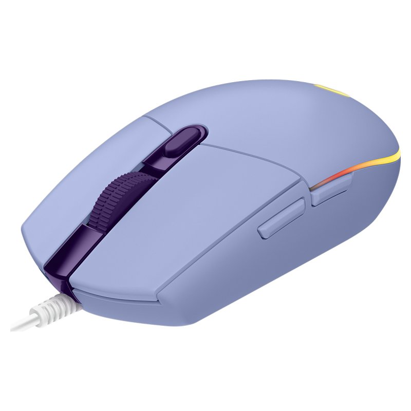 Logitech G203 LIGHTSYNC RGB Gaming Mouse 8000 DPI Μωβ