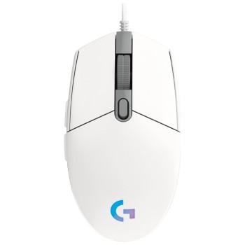 Logitech G203 LIGHTSYNC RGB Gaming Mouse 8000 DPI Λευκό