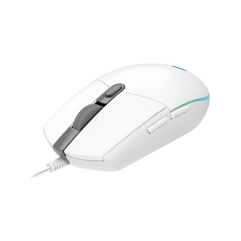 Logitech G203 LIGHTSYNC RGB Gaming Mouse 8000 DPI Λευκό