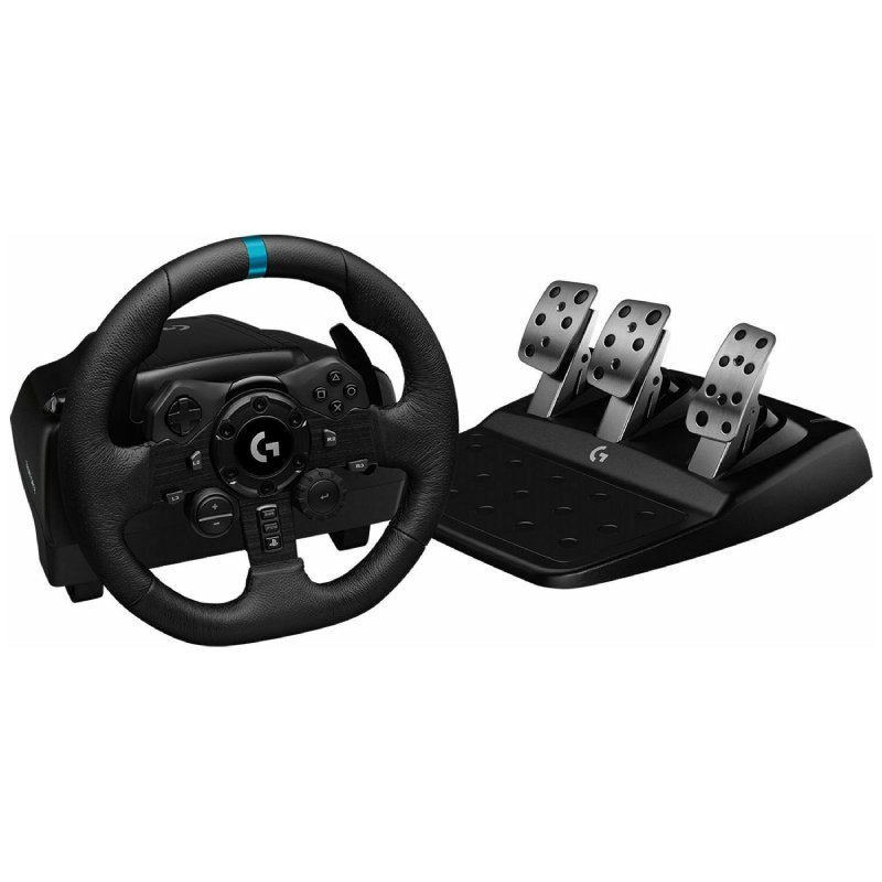 Logitech G923 Driving Force TRUEFORCE Τιμονιέρα με Πετάλια - PS5 / PS4 / PC