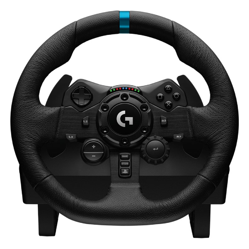 Logitech G923 Driving Force TRUEFORCE Τιμονιέρα με Πετάλια - PS5 / PS4 / PC