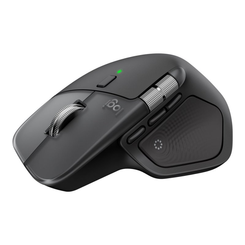 Logitech MX Master 4 for Mac Ασύρματο Εργονομικό Bluetooth Ποντίκι 8000 DPI Space Black