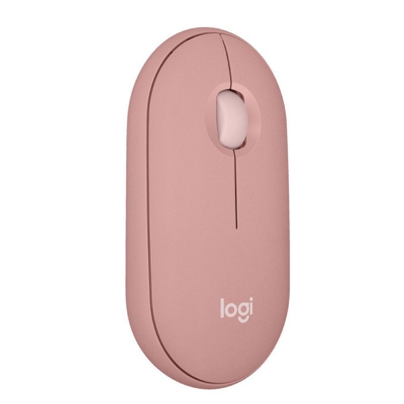 Logitech Pebble Mouse 2 M350s Ασύρματο Bluetooth Ποντίκι Rose