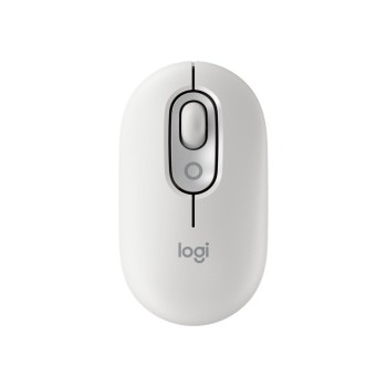 Logitech POP Emoji Ασύρματο Bluetooth Ποντίκι Off White