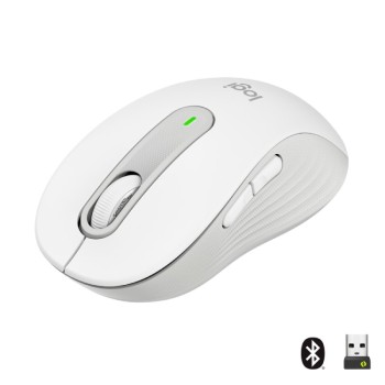 Logitech Signature M650 Ασύρματο Bluetooth Ποντίκι Off White