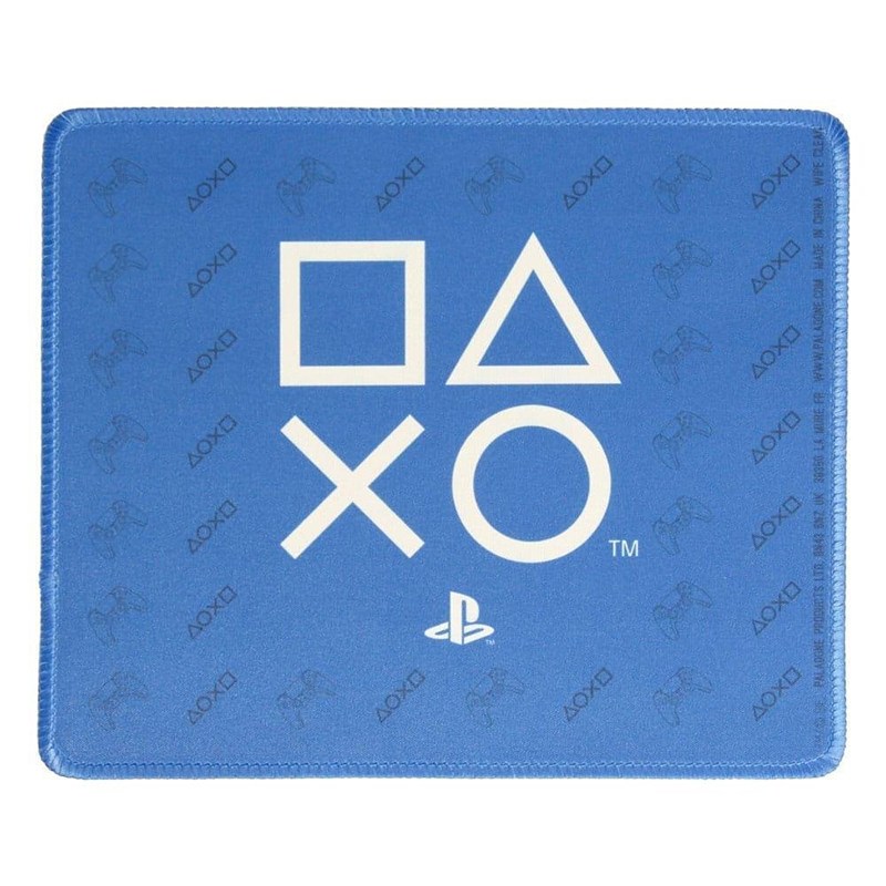 Paladone PlayStation Symbols White/Blue Gaming Mousepad 24x20cm Paladone PlayStation Symbols White/Blue Gaming Mousepad 24x20cm