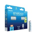 Panasonic Eneloop AA Επαναφορτιζόμενες Μπαταρίες Ni-MH 2000mAh 8τμχ Panasonic Eneloop AA Επαναφορτιζόμενες Μπαταρίες Ni-MH 2000mAh 8τμχ
