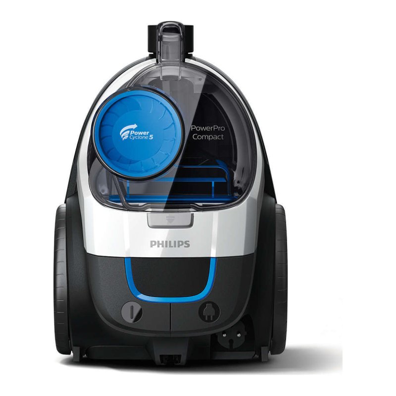 Philips PowerPro Compact Ηλεκτρική Σκούπα Χωρίς Σακούλα 900W με Κάδο 1,5L - Μαύρη Philips PowerPro Compact Ηλεκτρική Σκούπα Χωρίς Σακούλα 900W με Κάδο 1,5L - Μαύρη