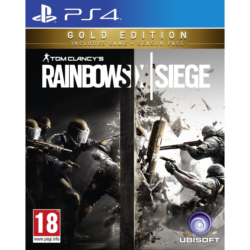 Tom Clancy's Rainbow Six Siege Gold Edition - PS4 Used Game Tom Clancy's Rainbow Six Siege Gold Edition - PS4 Used Game