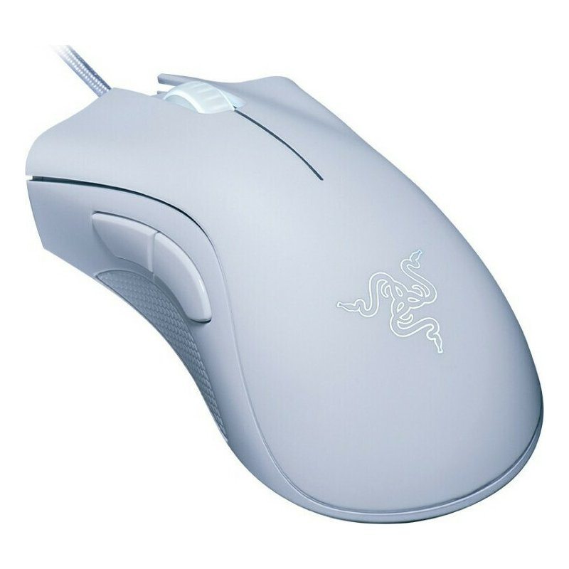 Mouse Razer DeathAdder Essential Wired White Gaming Ποντίκι 6400 DPI Λευκό