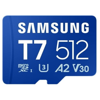Samsung T7 microSDXC 512GB UHS-I U3 V30 A2 170MB/s