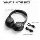 Headset Soundcore by Anker Q20i Wireless Hybrid ANC Over Ear Ακουστικά Black Headset Soundcore by Anker Q20i Wireless Hybrid ANC Over Ear Ακουστικά Black