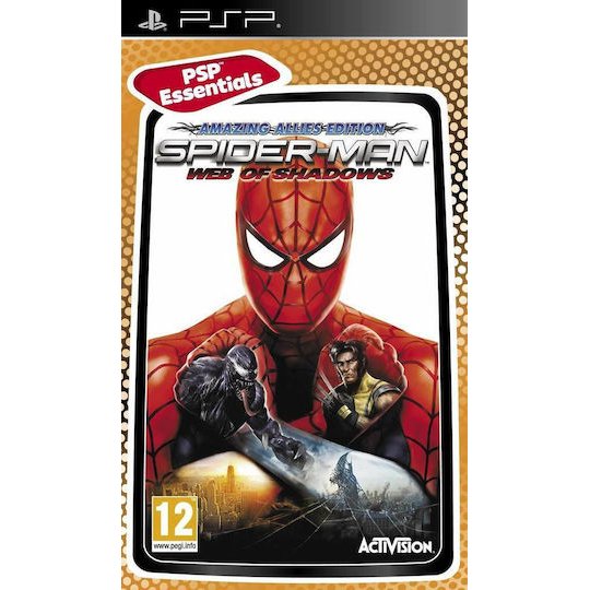 Spiderman Web Of Shadows Essentials - PSP Used Game