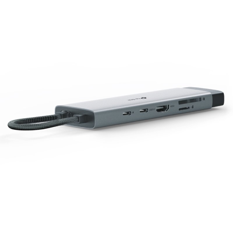 TP-Link UH9120C USB-C Hub 9-in-1 με HDMI 4K PD 100W Ethernet Γκρι