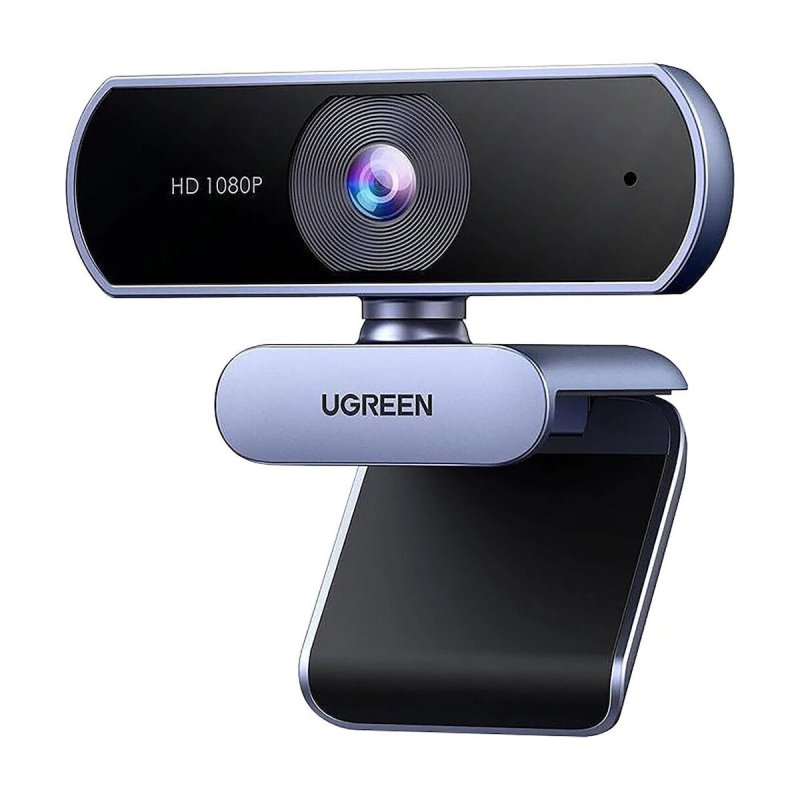 UGREEN CM678 Web Camera Full HD 1080p 30fps με Μικρόφωνο Ασημί