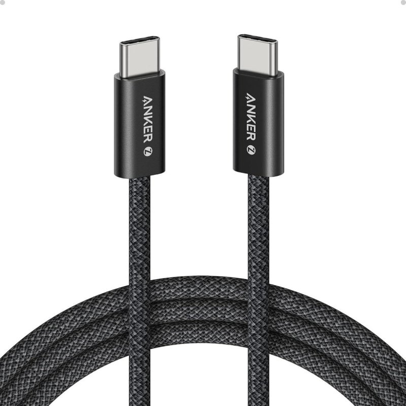 Anker Zolo USB-C σε USB-C Καλώδιο 240W USB 2.0 1.8m Μαύρο