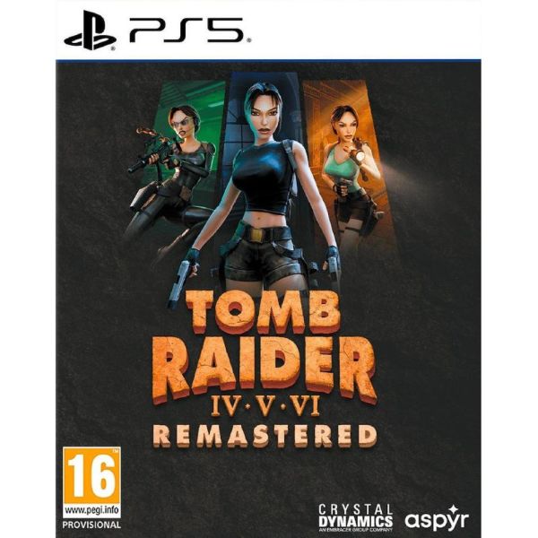 Tomb Raider IV-VI Remastered - PS5 Game Tomb Raider IV-VI Remastered - PS5 Game