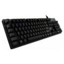 Logitech G512 RGB Μηχανικό Gaming Πληκτρολόγιο GX Brown US