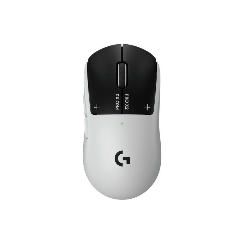 Logitech G PRO X2 SUPERSTRIKE Ασύρματο Gaming Ποντίκι 44000 DPI Μαύρο / Λευκό
