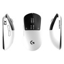 Logitech G PRO X2 SUPERSTRIKE Ασύρματο Gaming Ποντίκι 44000 DPI Μαύρο / Λευκό