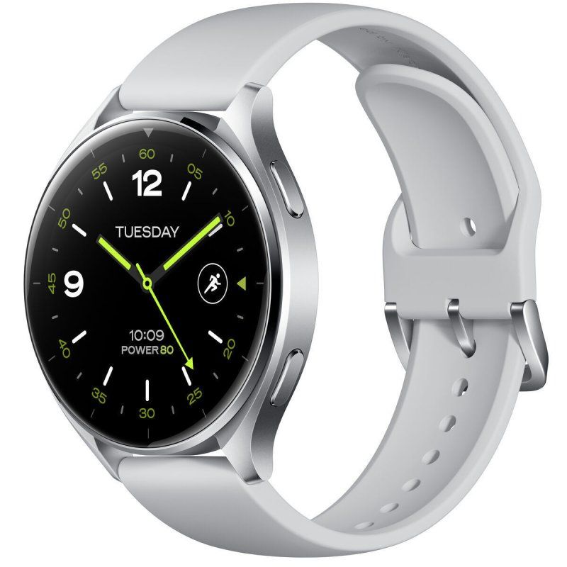 Xiaomi Watch 2 47mm Smartwatch με GPS & Παλμογράφο Silver