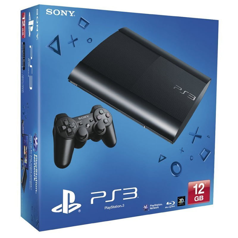 Κονσόλα Sony PlayStation 3 Super Slim 12GB Black (PS3)
