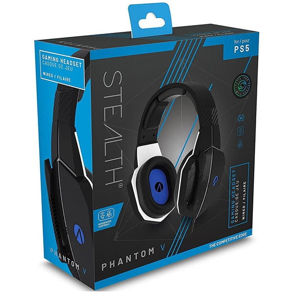 Headset Stealth Phantom V Ακουστικά Black Wired - PS5 Console