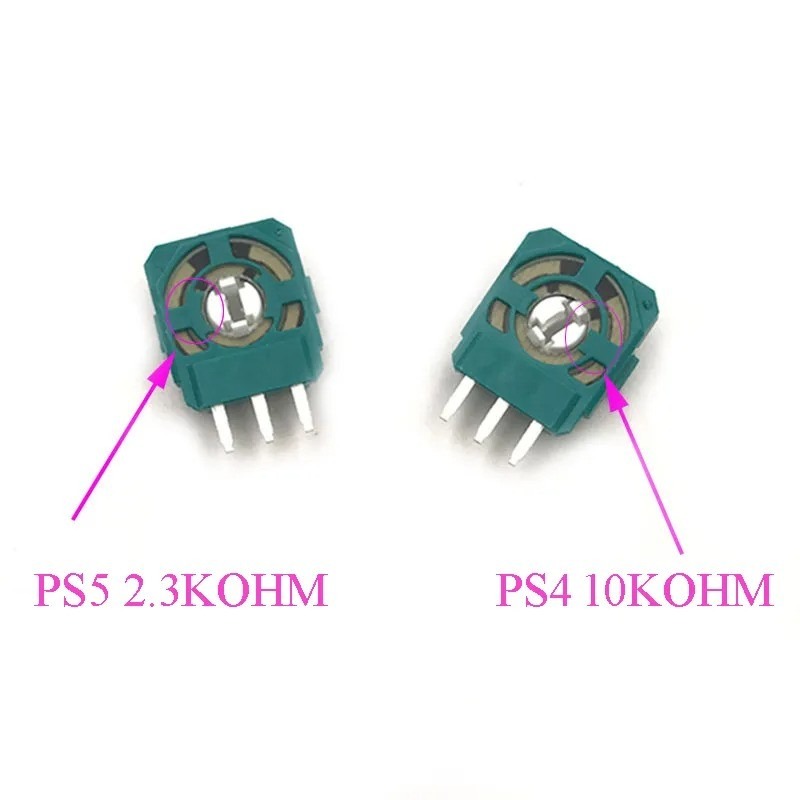 3D Analog Replacement 2.3KOHM Joystick Sensor - PS5 Controller