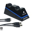 4Gamers Dual Charge & Stand Βάση Black - PS4 Controller