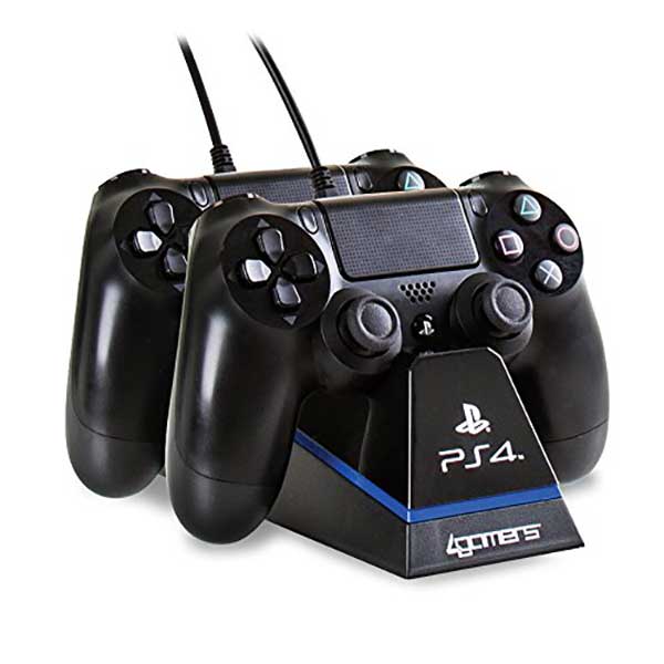 4Gamers Dual Charge & Stand Βάση Black - PS4 Controller