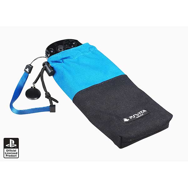 4Gamers Officially Licensed Clean 'n' Protect Pouch Case Blue - PS Vita Console
