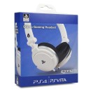 Headset 4Gamers PRO4-10 Stereo Gaming Ακουστικά Wired White - PS4 / PS Vita