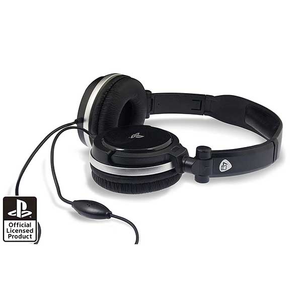 Headset 4Gamers PRO4-10 Stereo Gaming Ακουστικά Wired Black - PS4 / PS Vita