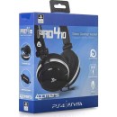 Headset 4Gamers PRO4-10 Stereo Gaming Ακουστικά Wired Black - PS4 / PS Vita