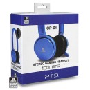 4Gamers Stereo Gaming Headset Ακουστικά CP-01 Blue - PS3 Console 4Gamers Stereo Gaming Headset Ακουστικά CP-01 Blue - PS3 Console