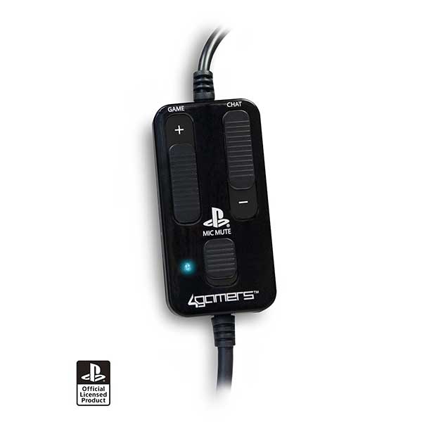4Gamers Stereo Gaming Headset Ακουστικά CP-01 Black - PS3 Console 4Gamers Stereo Gaming Headset Ακουστικά CP-01 Black - PS3 Console