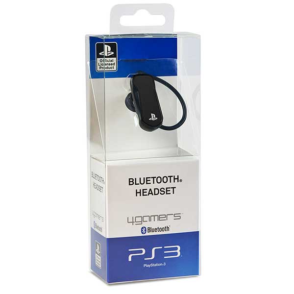 4Gamers Official Bluetooth Headset Ακουστικά CP-BT01 Black - PS3 Console 4Gamers Official Bluetooth Headset Ακουστικά CP-BT01 Black - PS3 Console