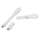 4smarts Basic Typhoon Micro Usb / Lightning Mini Fan Ανεμιστήρας White