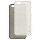 4smarts Bellevue Ultra Thin Silicone Clip Θήκη Σιλικόνης Black / White - Apple iPhone 6 Plus / 6s Plus